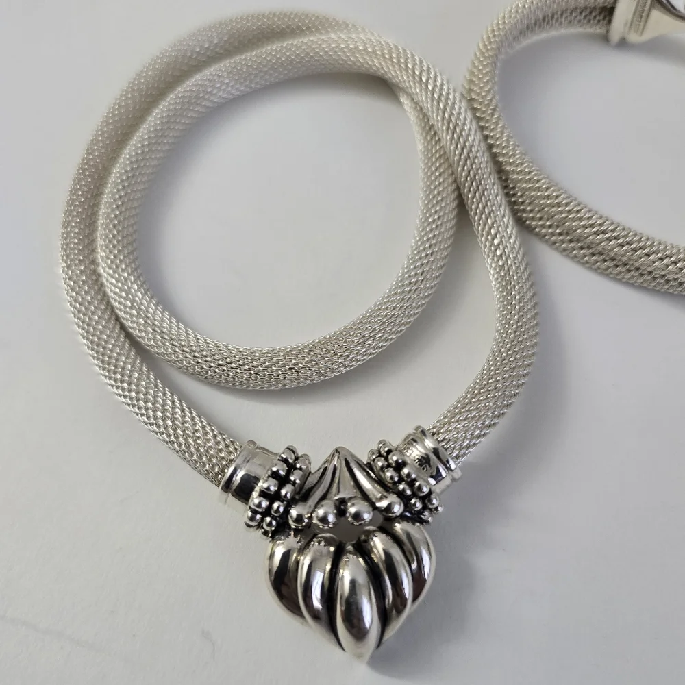 Vintage material sterling